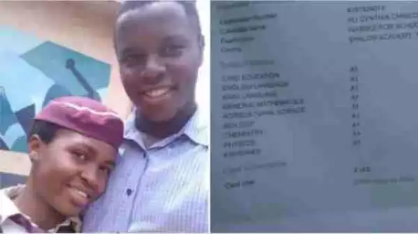 Efiko Of Laive!! Meet Nigerian Female Student Who Made A1 In All Her WAEC Subjects (Photos)